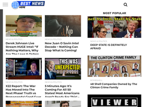 'bestnewshere.com' screenshot