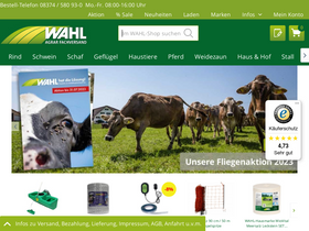 'agrar-fachversand.com' screenshot