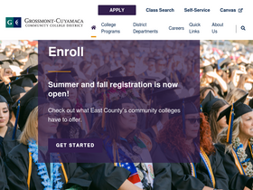 'gcccd.edu' screenshot