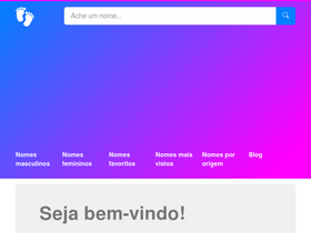 'significadodonome.com' screenshot