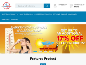 'theacoutlet.com' screenshot