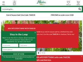 'jparkers.co.uk' screenshot