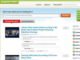 'popscreen.com' screenshot