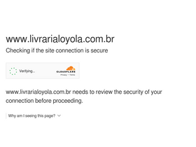 'livrarialoyola.com.br' screenshot