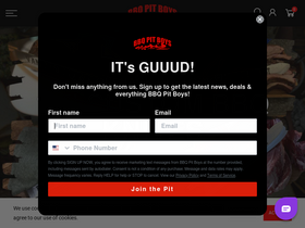 'bbqpitboys.com' screenshot