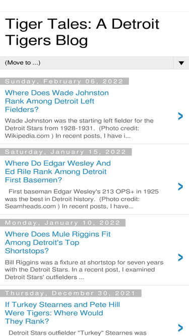 detroittigertales.com