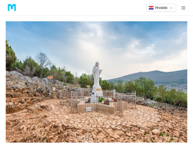 'medjugorje.hr' screenshot