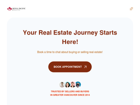 'myvancouverproperty.ca' screenshot