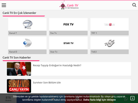 'canlitv.vin' screenshot