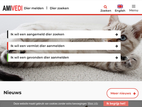 'amivedi.nl' screenshot