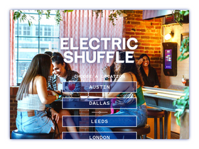 'electricshuffle.com' screenshot