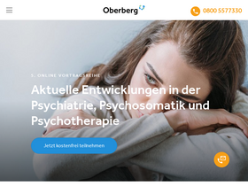 'oberbergkliniken.de' screenshot