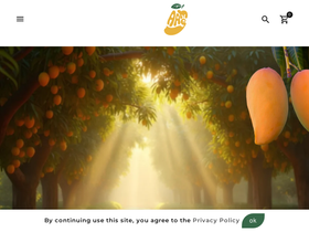 aamemango.com homepage screenshot
