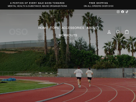 osoclo.com homepage screenshot