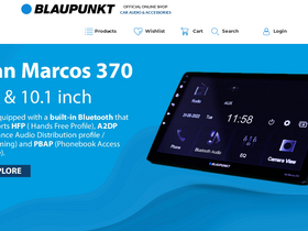 'blaupunktcar.in' screenshot