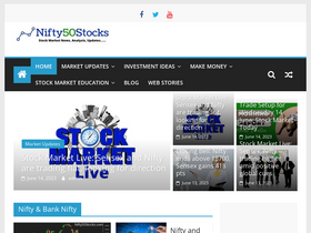 'nifty50stocks.com' screenshot