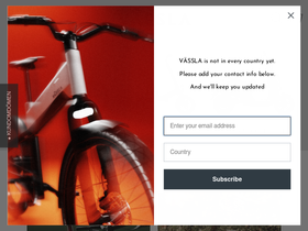 Vässla AB homepage screenshot
