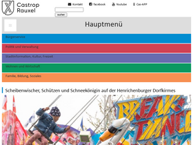 'castrop-rauxel.de' screenshot