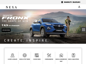 'nexaexperience.com' screenshot