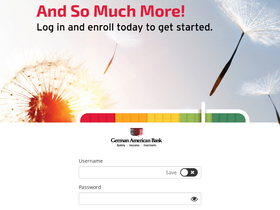 'germanamericanonline.com' screenshot