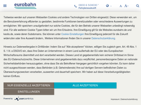 'eurobahn.de' screenshot
