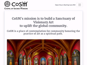 'cosm.org' screenshot