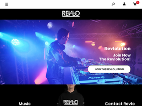 djrevlo.com homepage screenshot