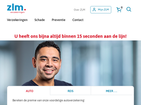 'zlm.nl' screenshot