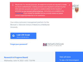 'medportal.ca' screenshot