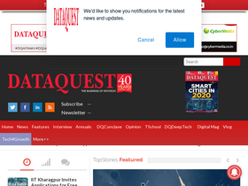 'dqindia.com' screenshot