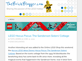 'thebrickblogger.com' screenshot