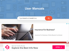 'manuals.ca' screenshot