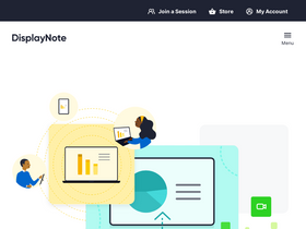 'displaynote.com' screenshot