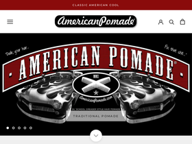 americanpomade.com homepage screenshot