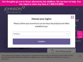 'johnson.ca' screenshot