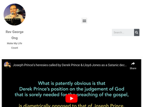 'revgeorgeong.com' screenshot