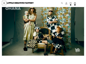 littlecreativefactory.com homepage screenshot