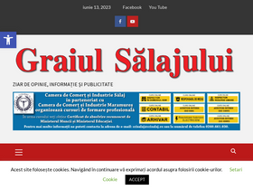 'graiulsalajului.ro' screenshot