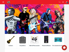 'musicianscart.com' screenshot