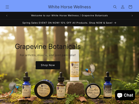 white-horse-redlands.com homepage screenshot