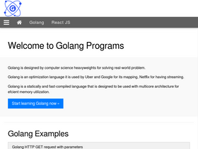 'golangprograms.com' screenshot