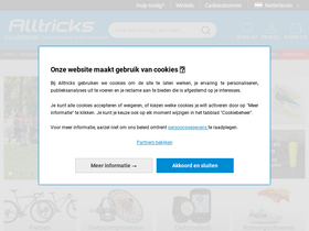 'alltricks.nl' screenshot