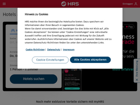 'hrs.de' screenshot