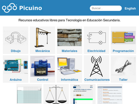 'picuino.com' screenshot