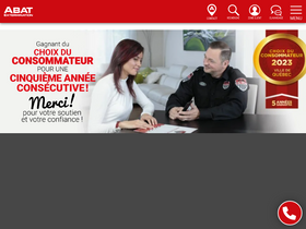'abatextermination.ca' screenshot