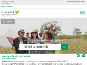 'dupixent.com' screenshot