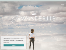 'jesswandering.com' screenshot