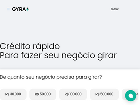 'gyramais.com.br' screenshot