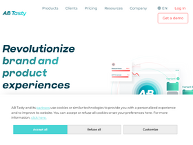 'abtasty.com' screenshot