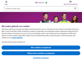 'izzdoorvgz.nl' screenshot